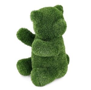Decoratiune verde din fibre sintetice 65 cm Bear Bizzotto