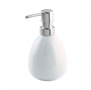 Dispenser sapun lichid alb din ceramica 390 ml Polaris Ivy Wenko