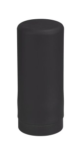 Dispenser sapun lichid negru din plastic 250 ml Squeez Wenko