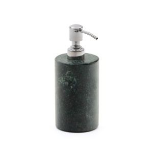 Dispenser sapun lichid verde din marmura 8x19 cm Elenei Kave Home