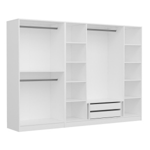Dulap alb 210 cm Kale Sam The Home Collection