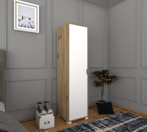 Dulap maro/alb 183 cm Cm 1600-014 The Home Collection