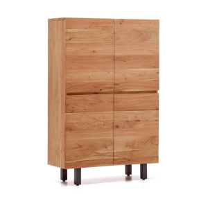 Dulap maro din lemn 155 cm Uxue Kave Home