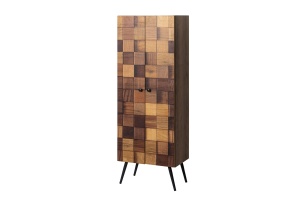 Dulap maro din metal 140 cm Kofin The Home Collection