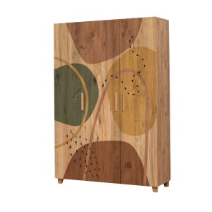 Dulap multicolor 189 cm Leva Form The Home Collection