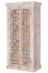 Dulap multicolor din lemn 180 cm Bakhra Giner y Colomer