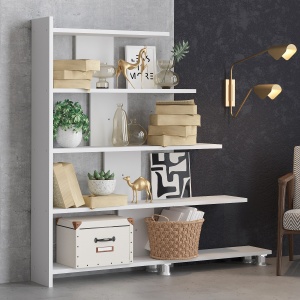 Etajera alba 120 cm Reward The Home Collection