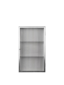 Etajera de perete argintie din metal 60 cm Haze Ferm Living