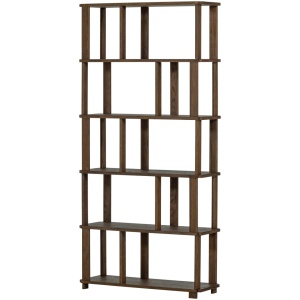 Etajera maro din lemn 186 cm Riss Natural Woood