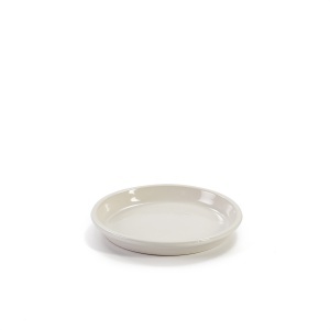 Farfurie adanca din ceramica alba 24 cm Seikan Thai Natura