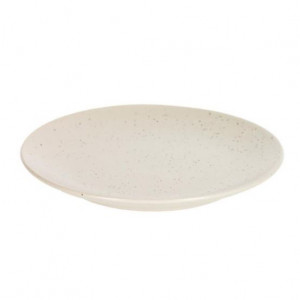 Farfurie pentru desert alba din ceramica 20,5 cm Aratani Kave Home