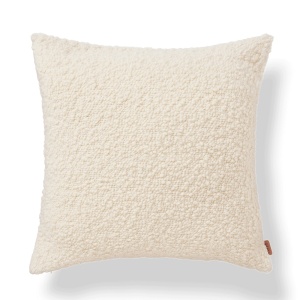 Fata de perna alb antic din fibre 50x50 cm Moor Ferm Living