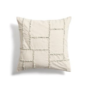 Fata de perna verde din bumbac 45x45 cm Verion Kave Home