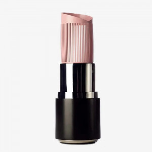 Felinar roz/argintiu din metal Lipstick Garden Glory