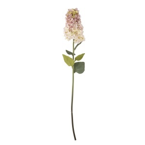 Floare artificiala roz din fibre sintetice 95cm Hydrangean Bloomingville