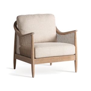 Fotoliu maro/bej din textil Bolzano Vical Home