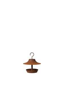 Hranitoare pentru pasari maro din metal Cortivo Ferm Living