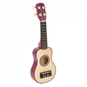 Jucarie muzicala ukulele multicolora din lemn Sound Small Foot