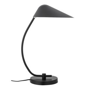 Lampa birou neagra din metal 50 cm Nisella Bloomingville