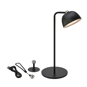Lampa birou portabila neagra din metal 31 cm Diverse Markslojd