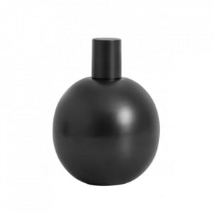 Lampa cu ulei neagra din inox si sticla pentru exterior 14 cm Garden Torch Small Nordal