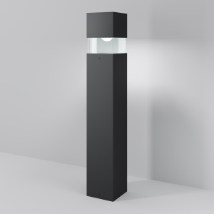 Lampa pentru exterior neagra din metal Nordis Maytoni