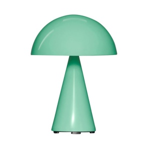 Lampa portabila dimabila de birou verde din metal 20 cm Mush Hubsch