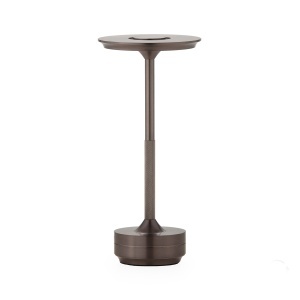 Lampa portabila neagra din metal 28 cm Luna Thai Natura