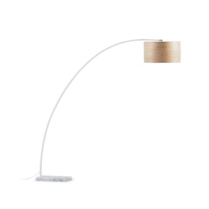 Lampadar maro din metal 210 cm Juhe Kave Home