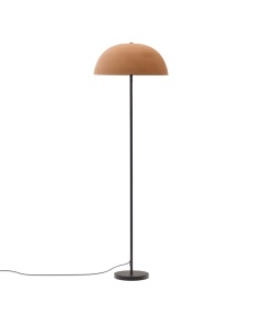 Lampadar maro/negru din metal 140 cm Nibla Kave Home