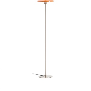 Lampadar portocaliu din metal 130 cm Nuvira Kave Home