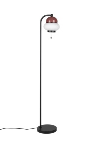 Lampadar rosu din metal 131 cm Bumble Zuiver