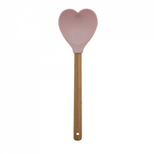 Lingura roz din bambus Love Miss Etoile