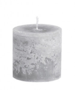 Lumanare gri din fibre naturale 10 cm Bert LifeStyle Home Collection