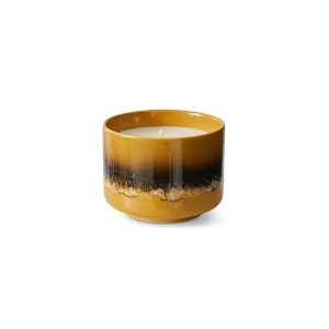 Lumanare parfumata cu suport multicolor din ceramica 7 cm 70s ceramics Valencia HKliving