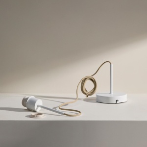 Lustra alba/crem din metal 150 cm Fulvia Kave Home