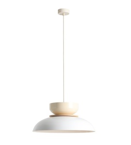 Lustra alba/crem din metal Aldo Aldex