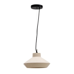 Lustra bej din ceramica Portol Kave Home