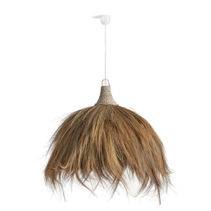 Lustra maro din fibre naturale Bayle Vical Home