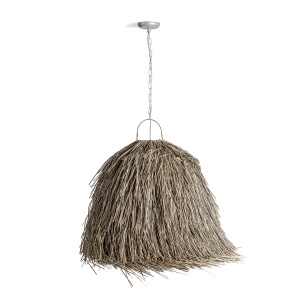 Lustra maro din fibre naturale Nest Vical Home