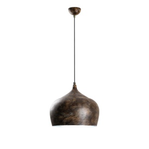 Lustra maro din metal Patine Retro The Home Collection