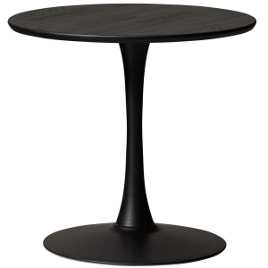 Masa bar neagra din lemn 79 cm Tablo Fp Woood