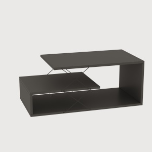 Masa de cafea gri antracit 50x100 cm Cayenne The Home Collection