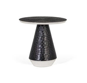 Masa de cafea gri inchis din metal 50 cm Nia Giner y Colomer
