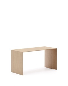 Masa de cafea maro din lemn 45x90 cm Litto Oak Kave Home