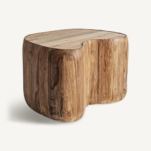 Masa de cafea maro din lemn 55x70 cm Erloy Vical Home