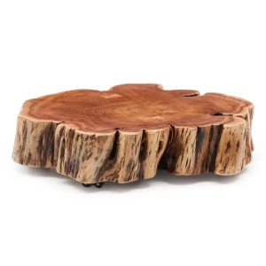 Masa de cafea maro din lemn 65 cm Tavine Kave Home