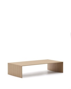 Masa de cafea maro din lemn 70x140 cm Litto Oak Kave Home