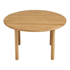 Masa de cafea maro inchis din lemn 70 cm Jena House Nordic