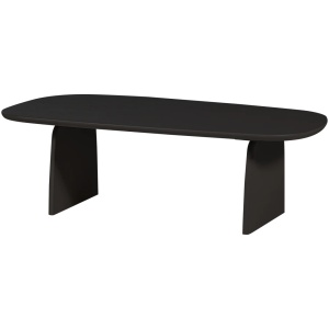 Masa de cafea neagra din lemn 60x110 cm Tablo Woood